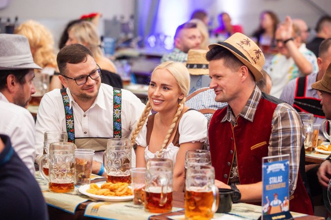 T.Biliūno nuotr./Kaune praūžė ketvirtasis „Oktoberfestas“: šventę vainikavo išskirtinis karališkosios šeimos atstovų vizitas