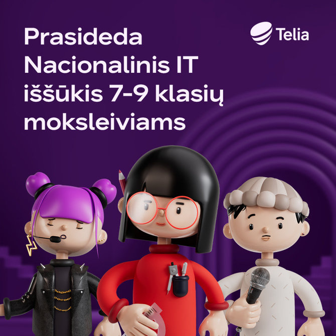 „Telia Global Services Lithuania“ nuotr. /Nacionalinis IT iššūkis