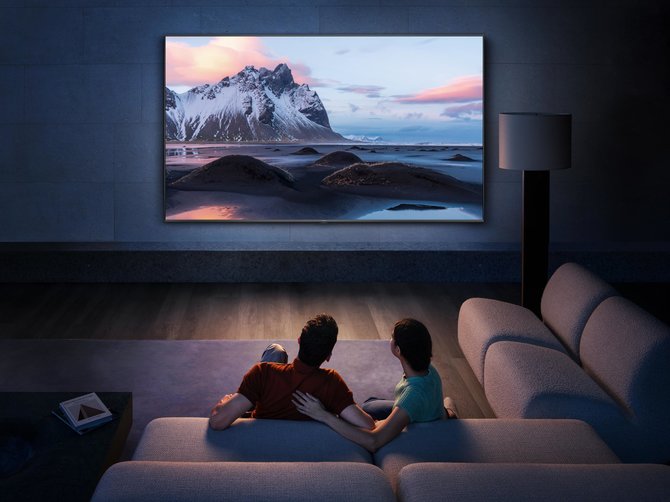 „Xiaomi“ nuotr./„Xiaomi TV Max 2025“ gigantai: įspūdingos funkcijos, 4K raiškos QLED ekranas ir dar daugiau