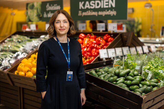 „Maxima“ nuotr./Jolanta Bivainytė, „Maxima LT“ generalinė direktorė