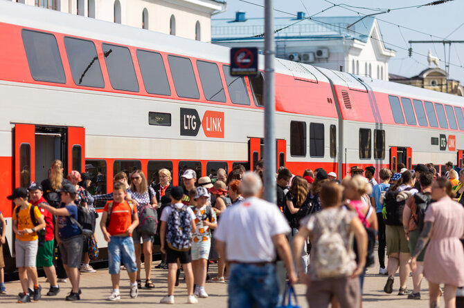 „Swedbank“ nuotr./Traukiniai