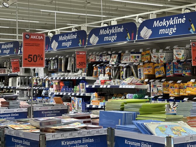 „Maxima“ nuotr./Mokyklinė mugė „Maximoje“