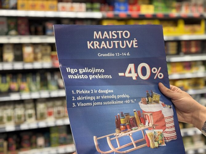 „Maxima“ nuotr./Maisto krautuvė MAXIMOJE gruodžio 12-14 dienomis