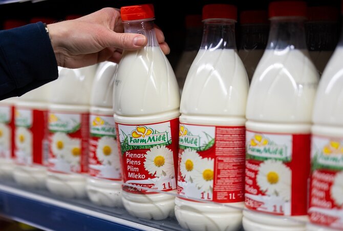 „Maxima“ nuotr./MAXIMOS privatus prekių ženklas FARM MILK