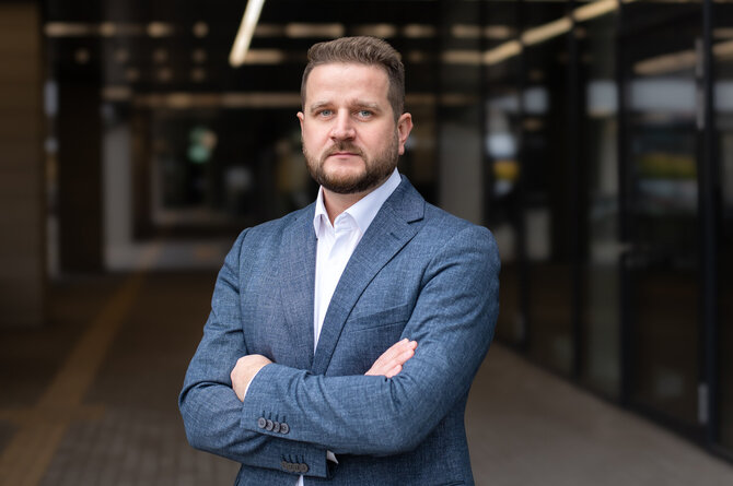 „Enefit“ nuotr./„Enefit“ klientų patirties ir pardavimų vadovas Augustas Junevičius