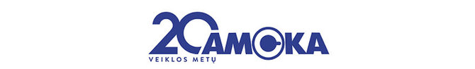 Projekto partnerio nuotr./„Amoka“ logo