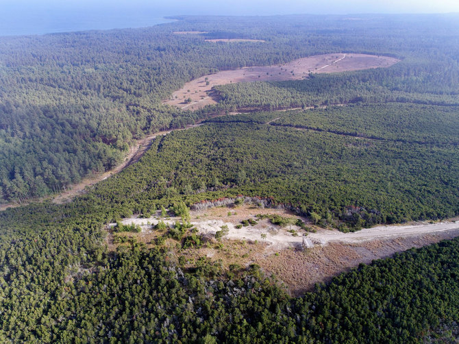 Projekto „Pamario švyturių kelias“ nuotr. /Vecekrugo kopa