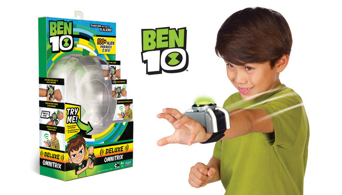 Bendrovės nuotr. /„BEN10“ filmuko herojaus laikrodis