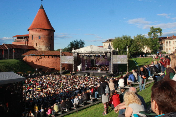 Laimučio Brundzos nuotr. /Kauniečiai ir miesto svečiai kviečiami į festivalį „Operetė Kauno pilyje“