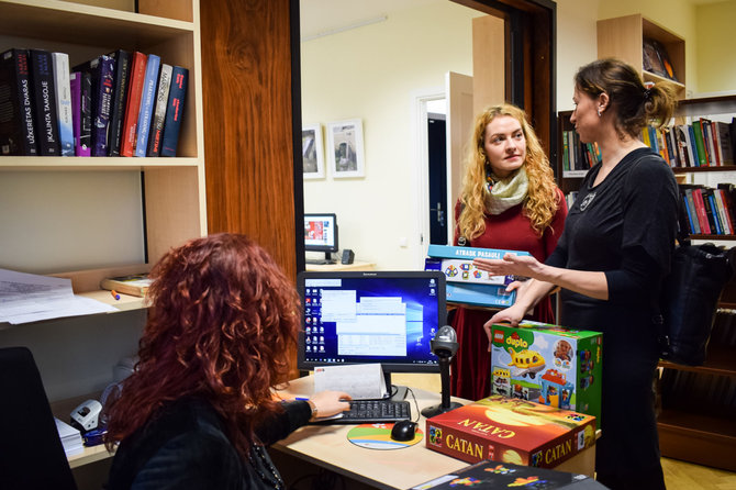 Organizatorių nuotr. /Įsimintiniausia Kauno kultūros iniciatyva 2018 metais – Vinco Kudirkos viešosios bibliotekos Žaisloteka