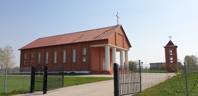 „Camino Lituano“ bendruomenės nuotr. /Rokonių bažnyčia 