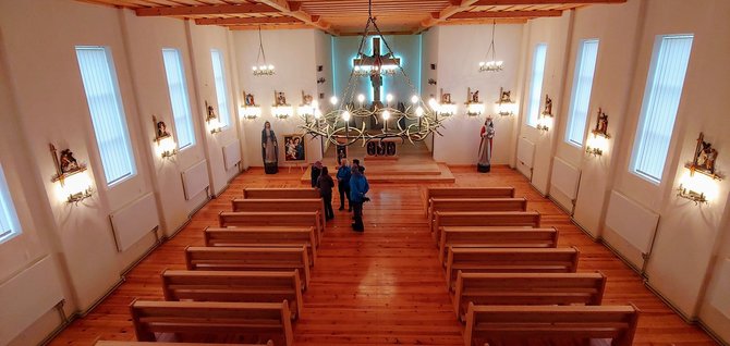 „Camino Lituano“ bendruomenės nuotr. /Rokonių bažnyčia 
