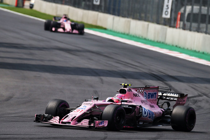 „Scanpix“ nuotr./Estebanas Oconas, „Sahara Force India F1 Team“ komandos pilotas.