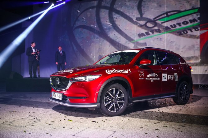 Vytauto Pilkausko nuotr./Lietuvos metų automobilis 2018 - Mazda CX-5