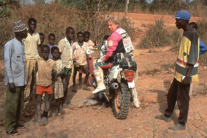 Asmeninio albumo nuotr./Jutta Kleinschmidt 1992 m. Dakaro ralyje