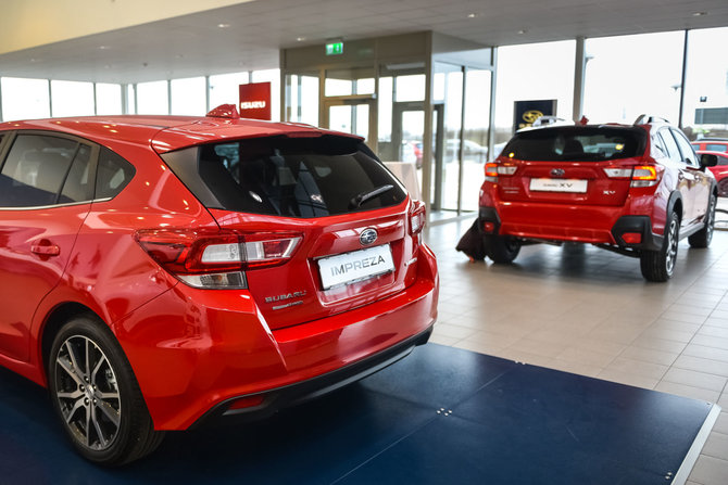Vytauto Pilkausko nuotr./„Subaru Impreza“ ir „Subaru Outback“ bandymai Švedijoje