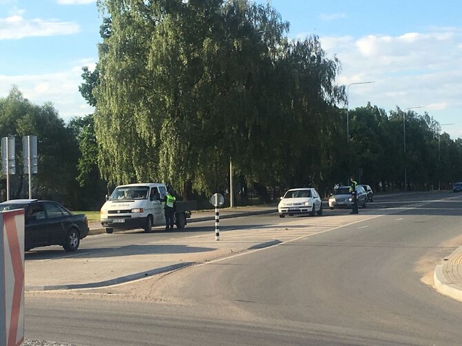 Telšiu apskr. VPK nuotr./Reidas Telšiuose