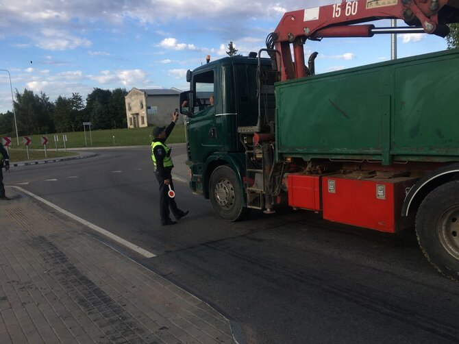 Telšiu apskr. VPK nuotr./Reidas Telšiuose