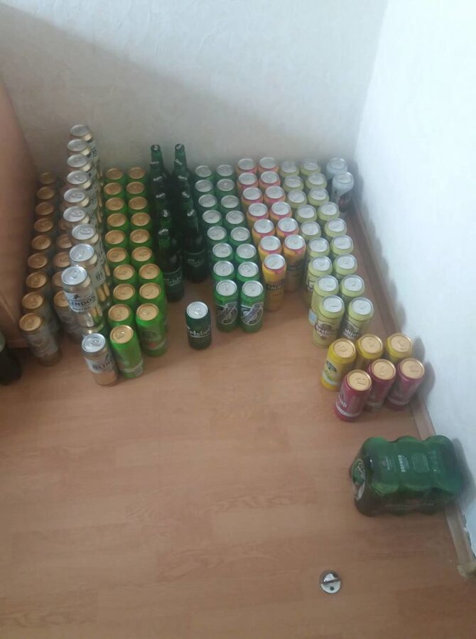 Tauragės apskr. VPK nuotr./Nelegali parduotuvė