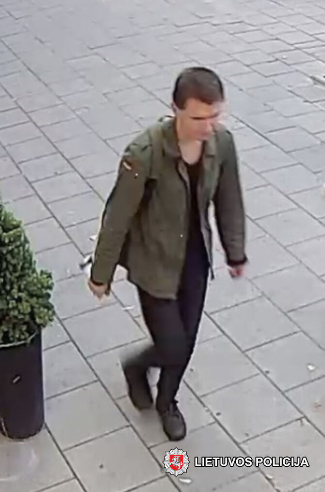 Vilniaus aps. VPK nuotr./Įtariamasis