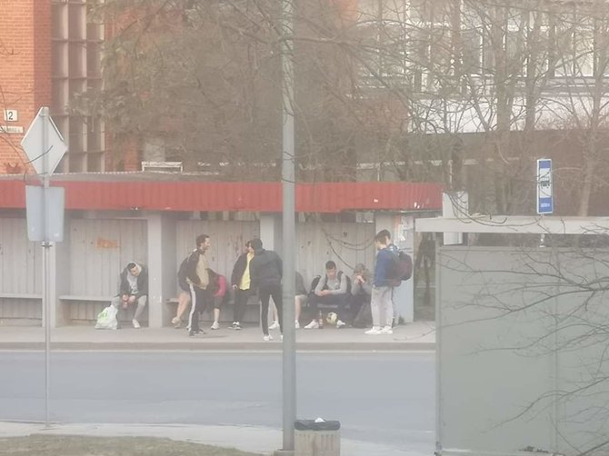 15min skaitytojo nuotr./Karantiną pažeidinėjantys užsienio studentai