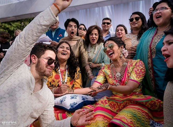 „Scanpix“ nuotr./Priyanka Chopra ir Nickas Jonas vestuvės