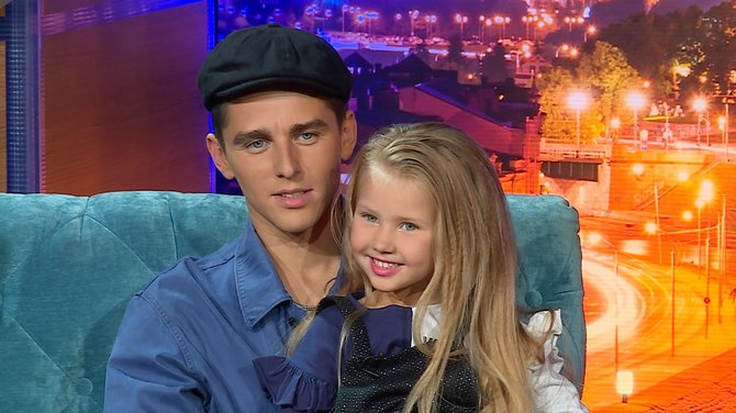 TV3 nuotr. /Donatas Montvydas su dukra Adele
