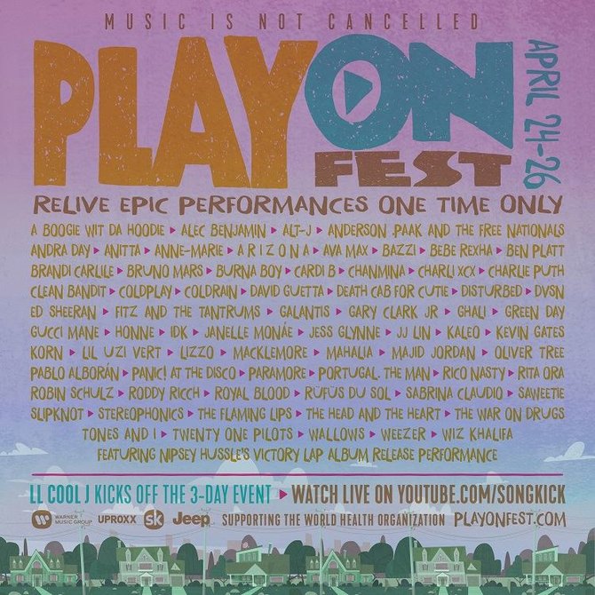 „PlayOn Fest“ plakatas