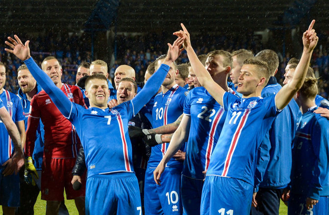 „Scanpix“ nuotr./Islandijos futbolo rinktinė