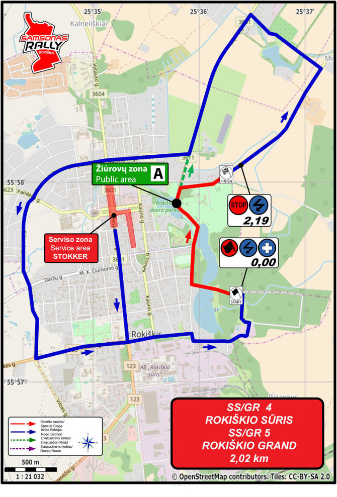 Organizatorių nuotr./Ketvirtasis ir penktasis greičio ruožai