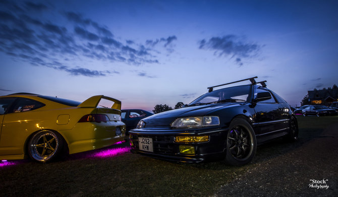 Vytautas Šadys/ „Stock“ Photography/Japoniškas „Honda CRX“ automobilių festivalyje