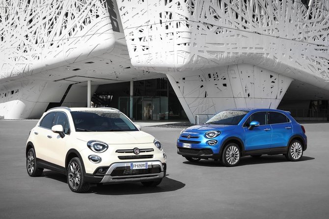 Gamintojo nuotr./Atnaujintas „Fiat 500X“