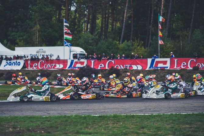 Vytauto Pilkausko nuotr./KZ2 kartingo pasaulio čempionatas