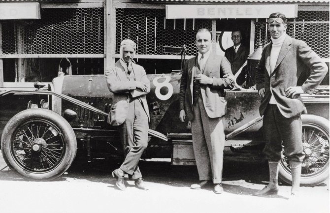 Gamintojo nuotr./1924 m. „Le Mano“ lenktynes laimėjo 3 litrų darbinio tūrio variklį turintis „Bentley“