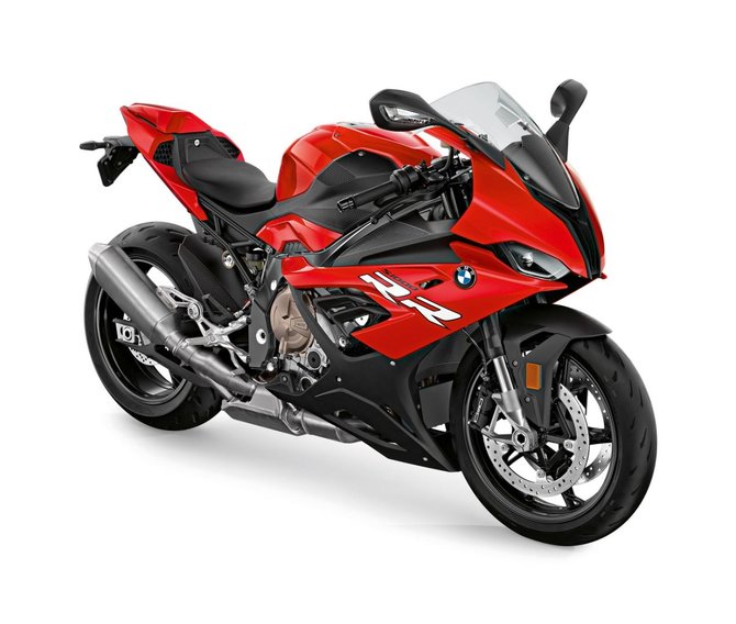 Gamintojo nuotr./BMW S 1000 RR Racing Red