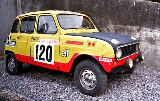 Ericd, Wikimedia(CC BY-SA 3.0/Pirmojo Dakaro ralio dalyvis „Renault 4“