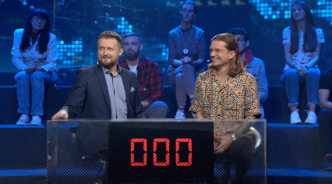 TV3 stopkadras/Mantas Katleris ir Jonas Nainys