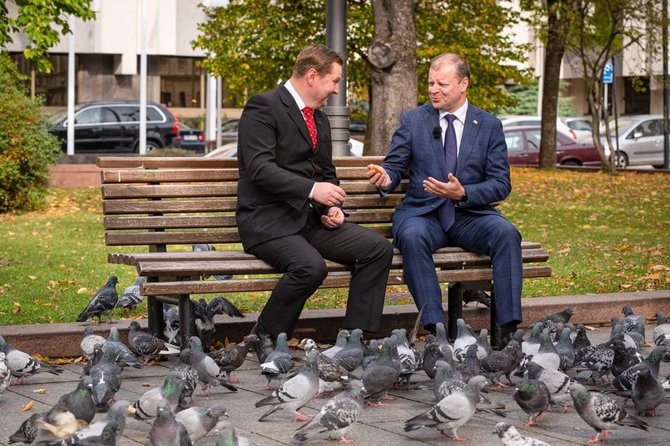 „Dviračio žinių“ archyvo nuotr./Giedrius Arbačiauskas, Saulius Skvernelis