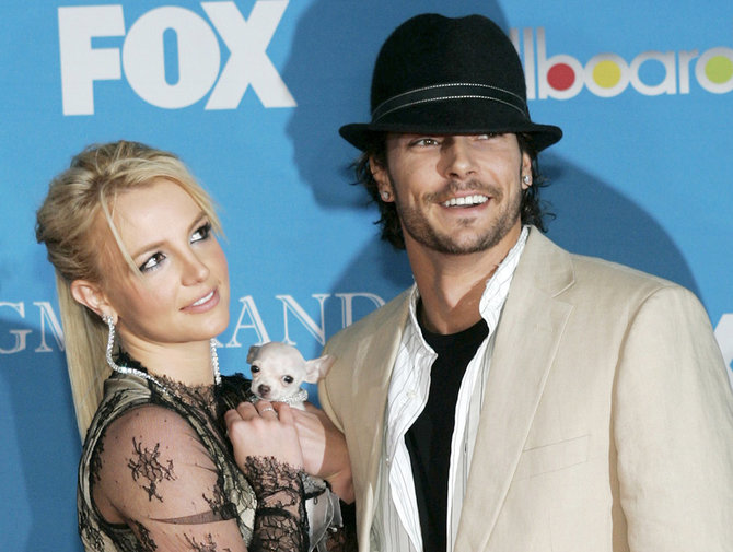 „Scanpix“ nuotr./Britney Spears, Kevinas Federline‘as