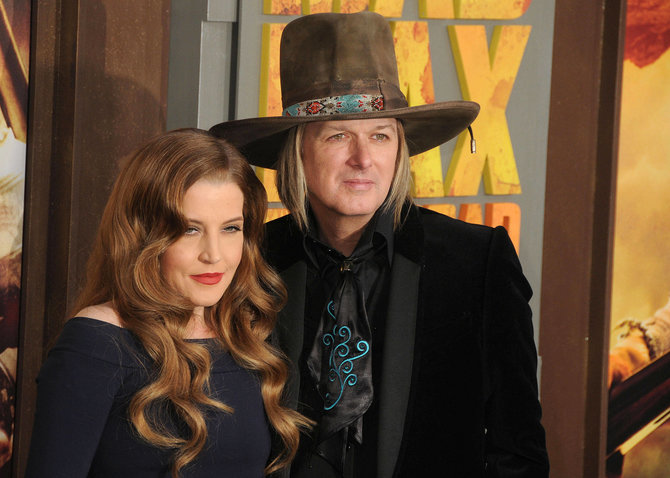 „Scanpix“ nuotr./Lisa Marie Presley, Michaelas Lockwoodas