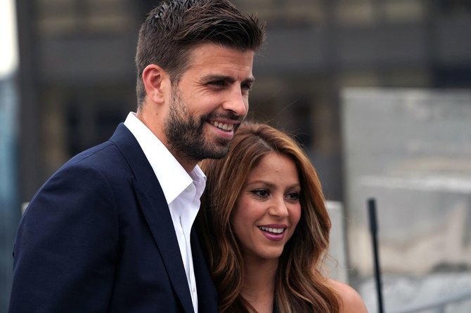 „Scanpix“ nuotr./Gerardas Pique, Shakira