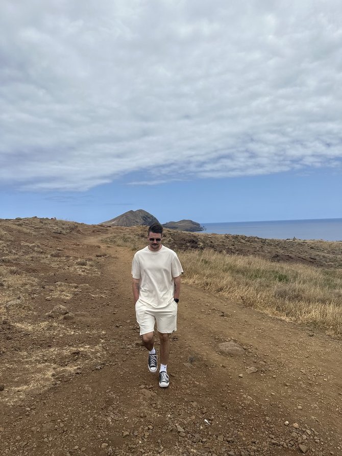 Asmeninio albumo nuotr./Paul de Miko ir jo mylimosios Gabrielės Zubkevičiūtės atostogos Madeiroje