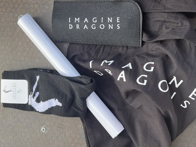 Tado Grabio nuotr./„Imagine Dragons“ atributika VIP gerbėjams