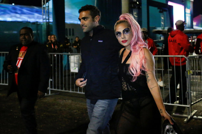 „Reuters“/„Scanpix“ nuotr./Lady Gaga, Michaelas Polansky