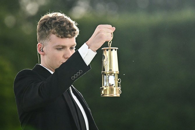 AFP/„Scanpix“ nuotr./Paryžiaus olimpinių žaidynių uždarymo ceremonija