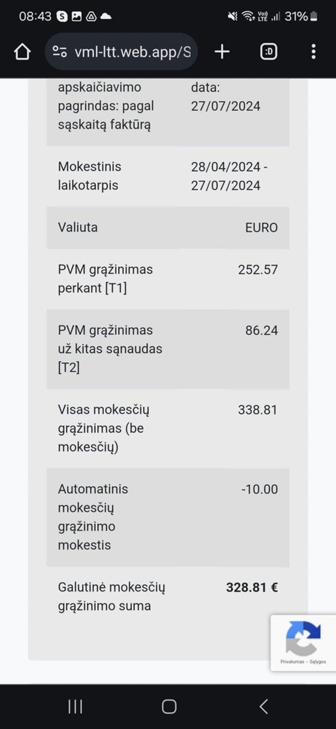 Juozo Liesio nuotr./Juozą Liesį apgavo VMI vardu prisidengę sukčiai