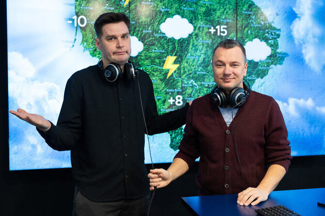 Roberto Riabovo / BNS nuotr./Paulius Vaitiekūnas grįžta į M-1 eterį