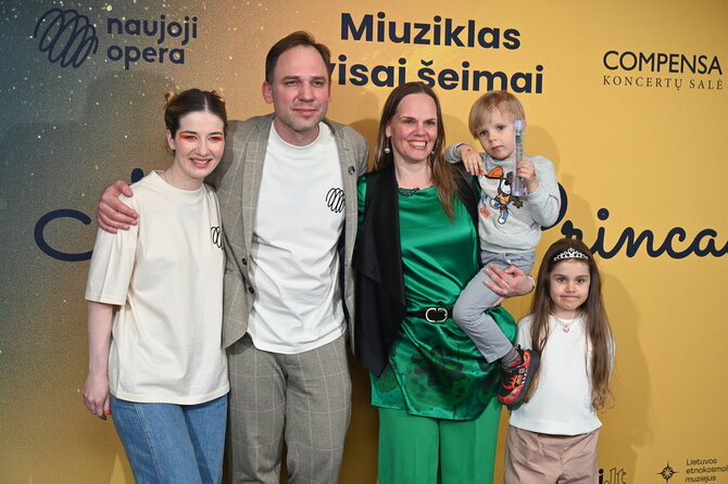 Glorijos Sasnauskaitės nuotr./Pirmojo Lietuvoje miuziklo „Mažasis Princas“ premjeros svečiai
