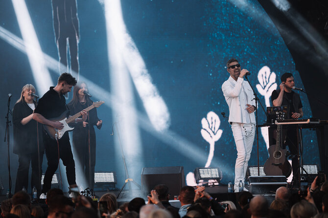 Lino Žemgulio nuotr./„Daddy Was A Milkman“ koncertas Kalnų parke