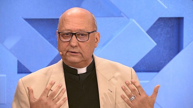LNK nuotr./Sigitas Bitkauskas laidoje „Už ar prieš?“